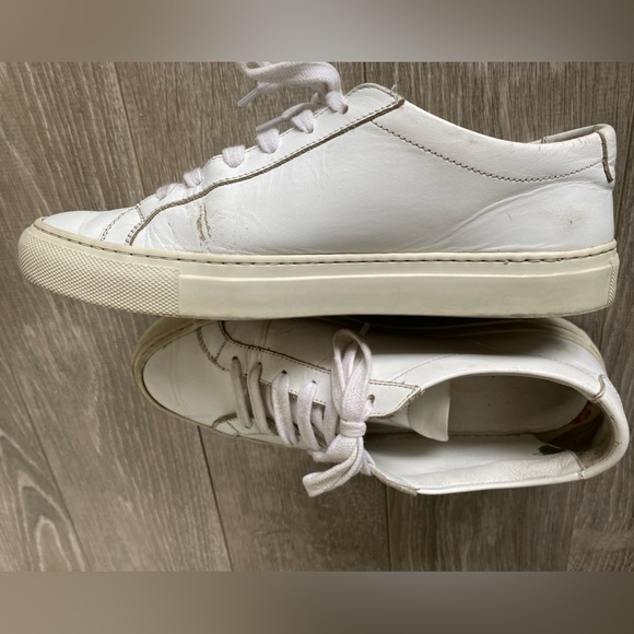 COMMON PROJECTS - White Original Achilles Low Sneakers - Picture 5 of 5